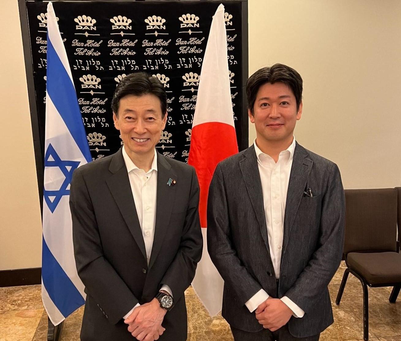Participated in the Startup Mission to Israel by Minister of Economy, Trade and Industry Mr. Nishimura