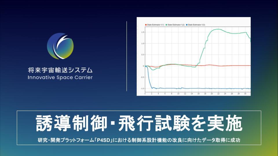 福島県南相馬市にて誘導制御・飛行試験を実施。研究・開発プラットフォーム「P4SD」における制御系設計機能の改良に向けたデータ取得に成功